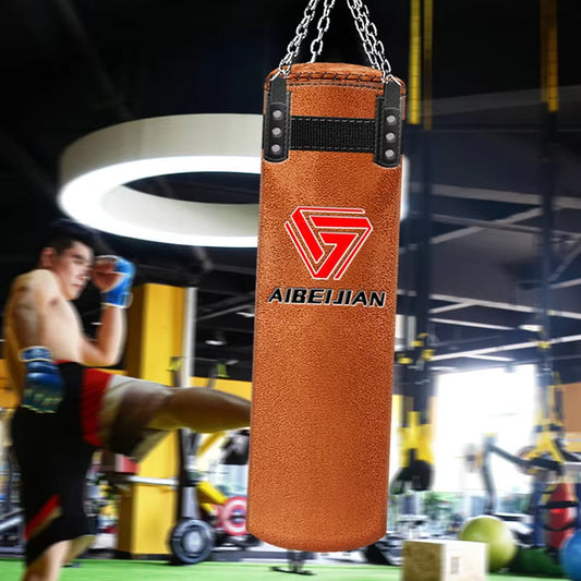 Kickboxing Punching Bag with 360 ° Rotating Hook for Gym MMA Thai Taekwondo Training, Soft Suede Sanda Sandbag 180Cm 160Cm 140