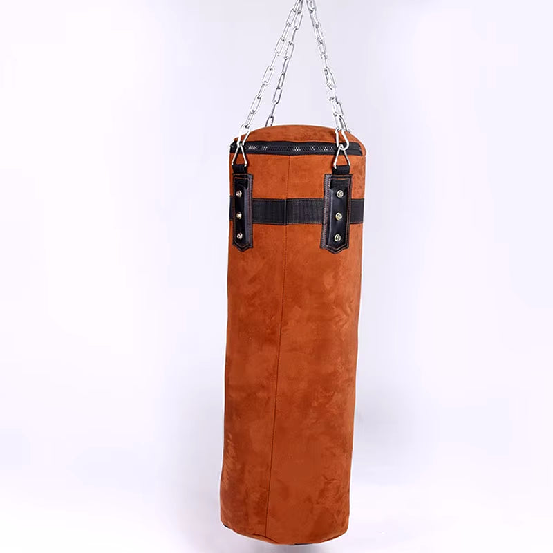 Kickboxing Punching Bag with 360 ° Rotating Hook for Gym MMA Thai Taekwondo Training, Soft Suede Sanda Sandbag 180Cm 160Cm 140